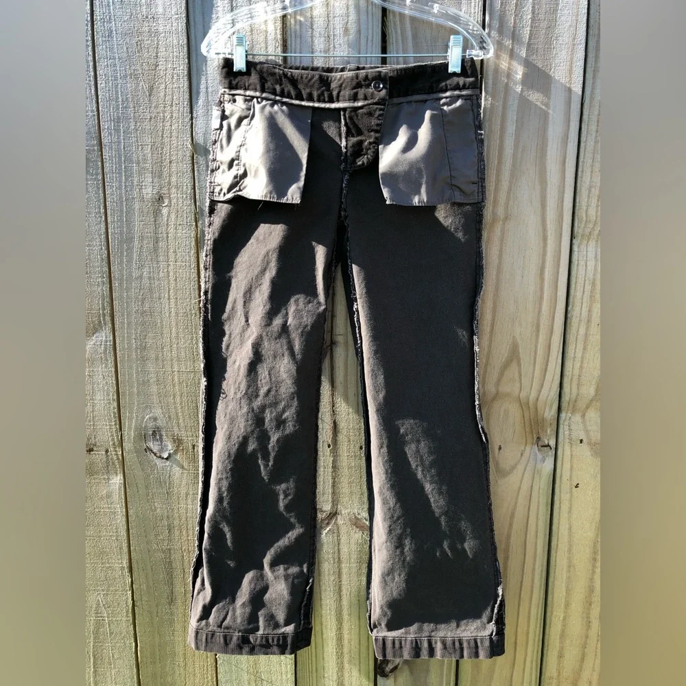 J. Crew Favorite Fit Stretch Cord Trousers Dark Brown Petite 2